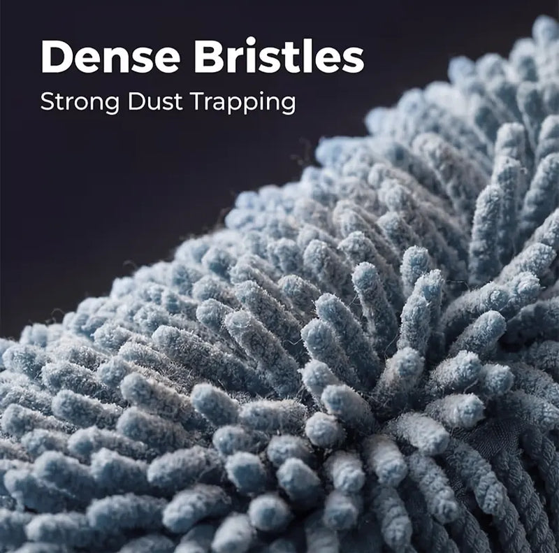 Dense microfiber bristles that traps dust easily- Dustify